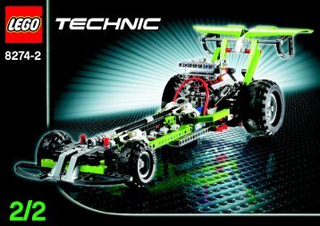 Lego Combine Harvester - 8274 (2007) - Snow Mobile BUILD.INST-8274 MODEL 2. 2/2