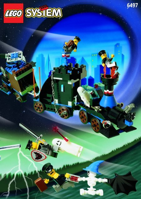 Lego TC GHOST TRAIN 6497 1997 Time Cruisers BI 6497 IN