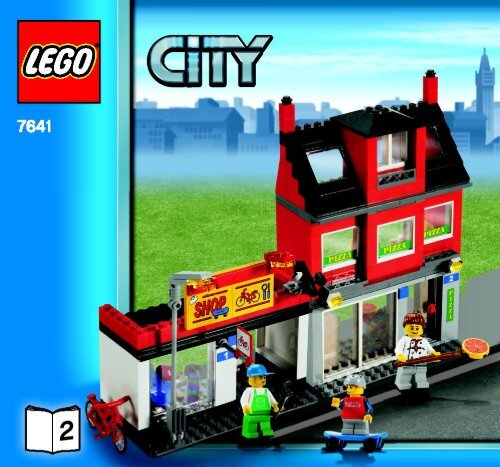 Lego City Corner - 7641 (2009) - City Corner BI 3005/60 - 7641 2/2