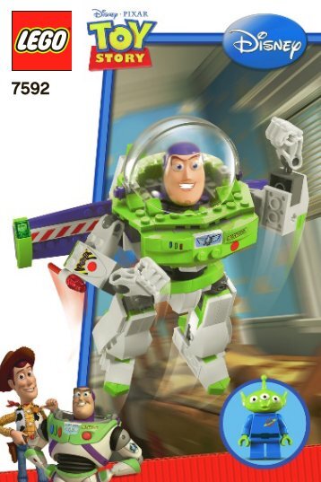 Lego Construct-a-Buzz - 7592 (2010) - Woody and Buzz to the Rescue BI 3002/60+4 - 7592 V 140
