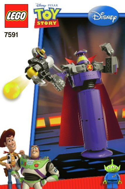 Lego Construct-a-Zurg - 7591 (2010) - Woody and Buzz to the Rescue BI 3002/52 - 7591 V 110
