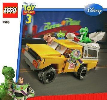 Lego Pizza Planet Truck Rescue - 7598 (2010) - Woody and Buzz to the Rescue BI 3005/60+4- 7598 V 29