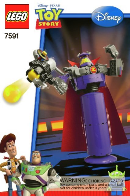 Lego Construct-a-Zurg - 7591 (2010) - Woody and Buzz to the Rescue BI 3002/52 - 7591 V 140