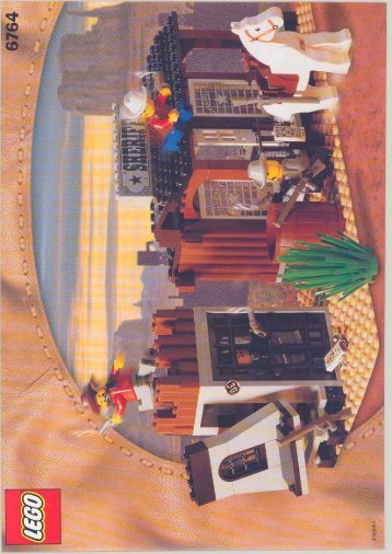 Lego SHERIFF'S OFFICE AND JAIL - 6764 (2002) - BANDIT AT LARGE BI 6764