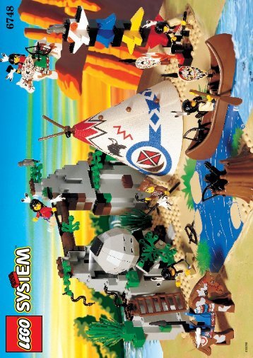 Lego MEDICINMAN'S CAMP - 6748 (1997) - BANDIT AT LARGE BI 6748 IN