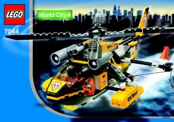 Lego Rescue Chopper - 7044 (2004) - Armored Car Action BI  7044