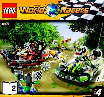 Lego Gator Swamp - 8899 (2010) - Blizzard's Peak BI 3005/48 - 8899 V29 2/2