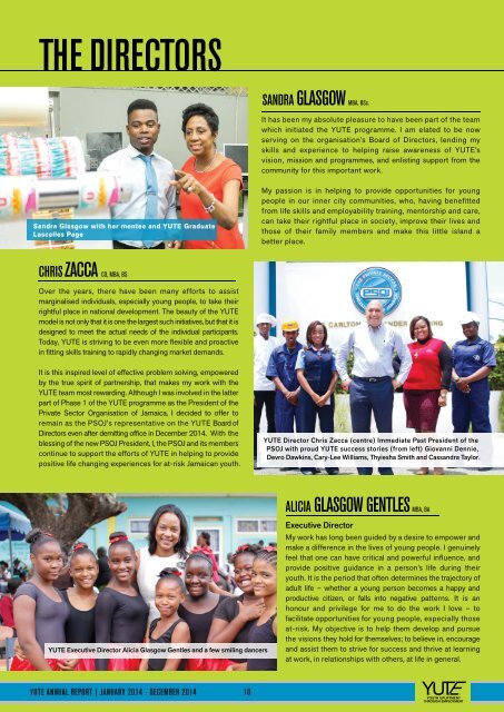 YUTE Annual Report 2014 