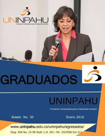 BOLETIN VOLUMEN  30 Graduados