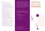 Working with your Architect - NSW Architects Registration Board