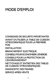 Akt 315 Ix Notice D Emploi De La Table De Cuisson