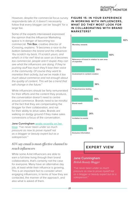 THE RISE OF INFLUENCERS