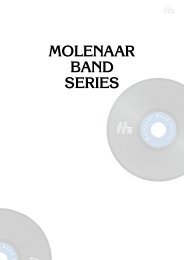 M o le naar Band S e rie - Molenaar Edition