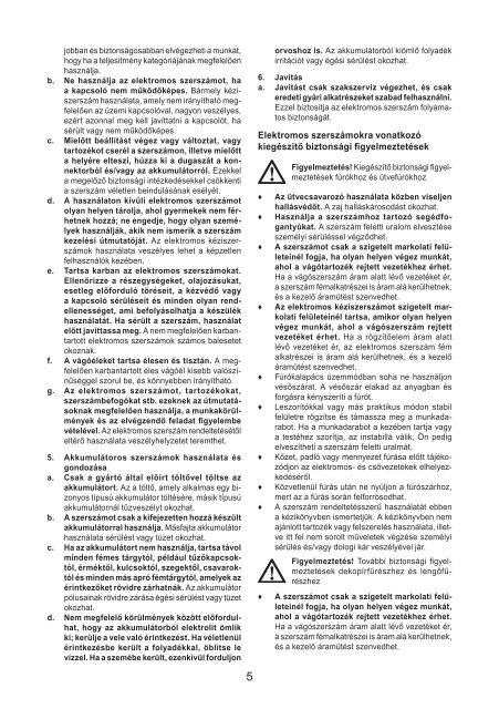 BlackandDecker Multitool- Mfl143 - Type H1 - Instruction Manual (la Hongrie)