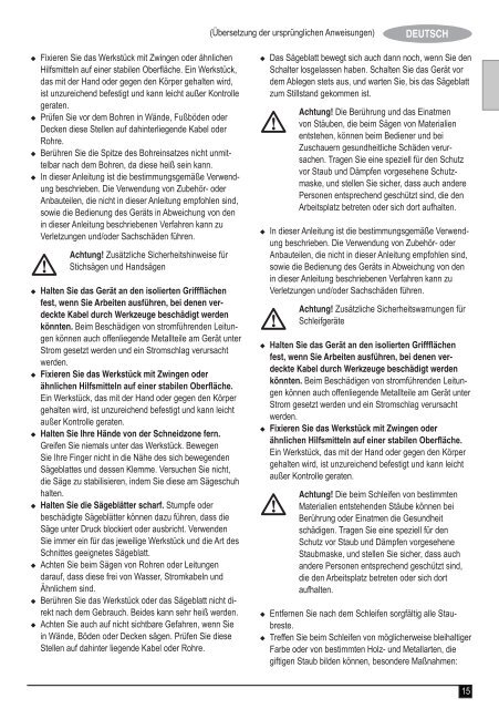 BlackandDecker Multitool- Mfl143 - Type H1 - Instruction Manual (Europ&eacute;en)