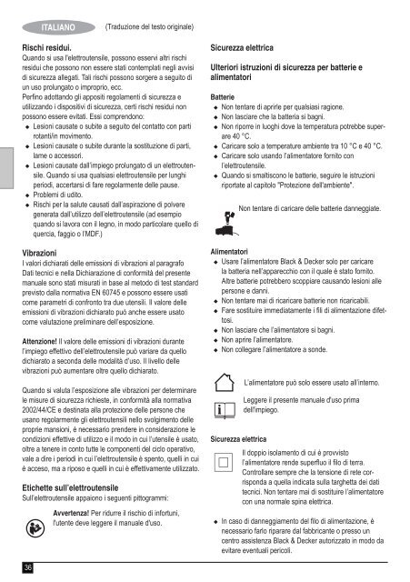 BlackandDecker Multitool- Mfl143 - Type H1 - Instruction Manual (Europ&eacute;en)