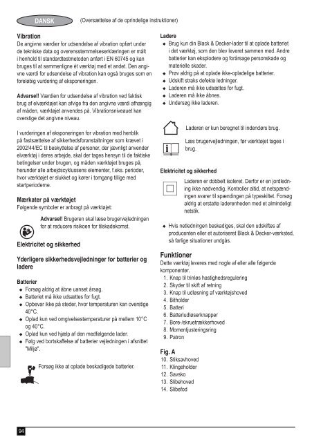 BlackandDecker Multitool- Mfl143 - Type H1 - Instruction Manual (Europ&eacute;en)