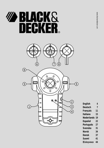 BlackandDecker Laser- Lzr2 - Type 1 - Instruction Manual (EuropÃ©en)