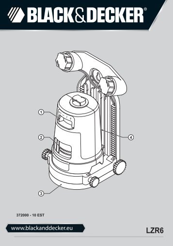 BlackandDecker Laser- Lzr6 - Type 1 - Instruction Manual (EuropÃ©en Oriental)