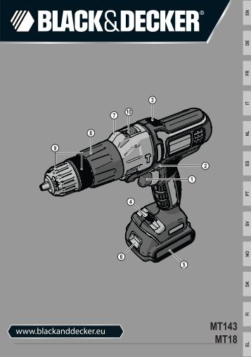 BlackandDecker Multitool- Mt1435 - Type 1 - Instruction Manual (EuropÃ©en)