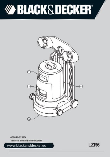 BlackandDecker Laser- Lzr6 - Type 1 - Instruction Manual (Roumanie)