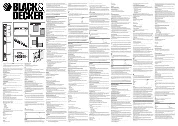BlackandDecker Guide- Bdsl30 - Type 1 - Instruction Manual (EuropÃ©en)