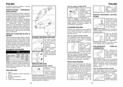 BlackandDecker Pistolet Thermique- Kx1600 - Type 1 - Instruction Manual (Europ&eacute;en Oriental)