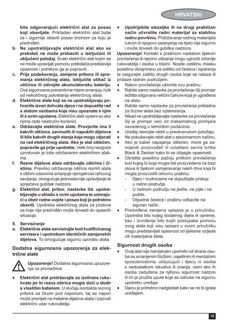 BlackandDecker Toupille- Kw1600e - Type 1 - Instruction Manual (Balkans)