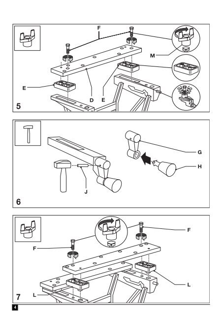 BlackandDecker Workmate- Wm535 - Type 11 - Instruction Manual (Europ&eacute;en)