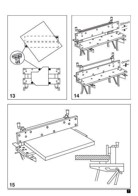 BlackandDecker Workmate- Wm550 - Type 13 - Instruction Manual (Europ&eacute;en)