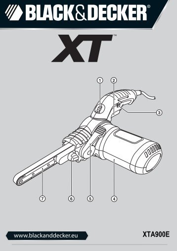 BlackandDecker Lime Electroport.- Xta900ek - Type 1 - Instruction Manual (EuropÃ©en)