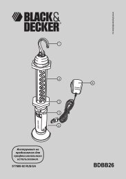 BlackandDecker Lampe De Poche- Bdbb26 - Type 2 - Instruction Manual (Russie - Ukraine)