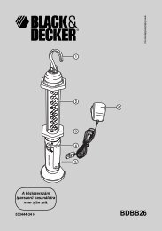 BlackandDecker Lampe De Poche- Bdbb26 - Type 2 - Instruction Manual (la Hongrie)