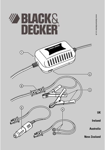 BlackandDecker Batterie De Renfort- Bdv080 - Type 1 - 2 - Instruction Manual (Anglaise)