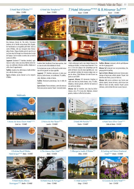 Brochure Portugal Madère Açores 2016