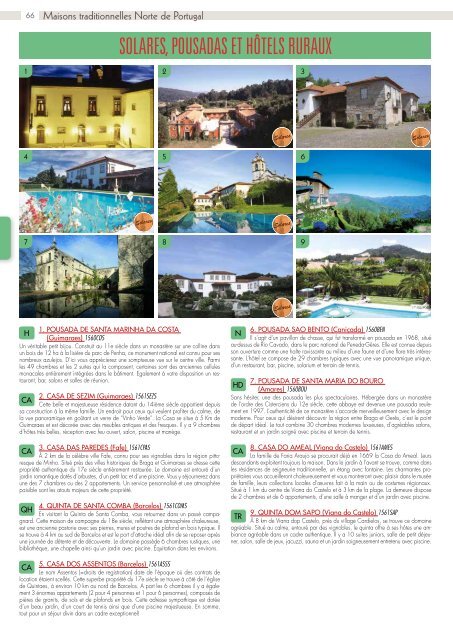 Brochure Portugal Madère Açores 2016