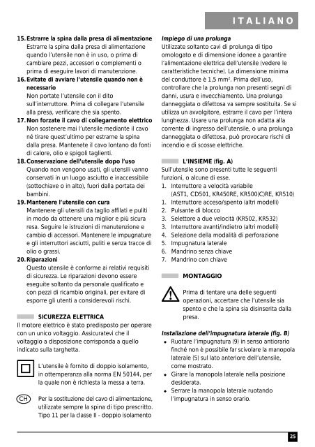 BlackandDecker Marteau Perforateur- Kr532 - Type 2 - Instruction Manual