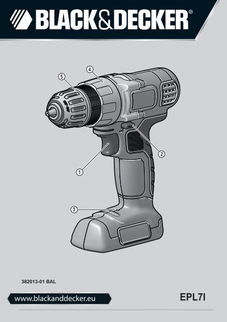 Image of Black & Decker EPL7I direct website