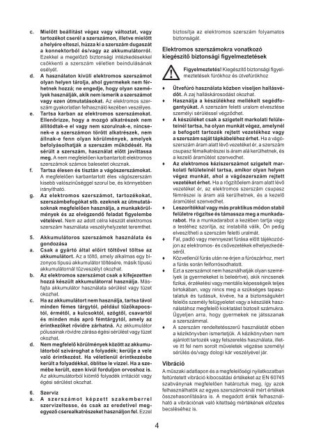 BlackandDecker Perceuse S/f- Hp146f4lbk - Type H3 - Instruction Manual (la Hongrie)