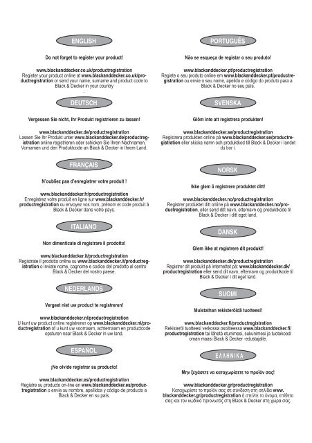 BlackandDecker Perceuse- Kr1102 - Type 1 - Instruction Manual (Europ&eacute;en)