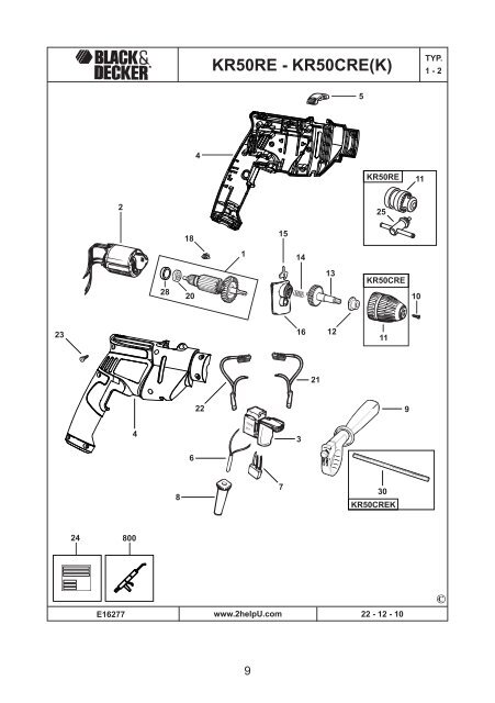 BlackandDecker Perceuse- Ast1xc - Type 6 - Instruction Manual (Russie - Ukraine)