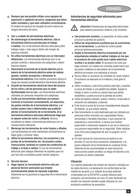 BlackandDecker Marteau Rotatif- Kd855 - Type 1 - Instruction Manual (Europ&eacute;en)