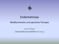 Therapie der Endometriose - VI. BAYERN-SEMINAR - Startseite