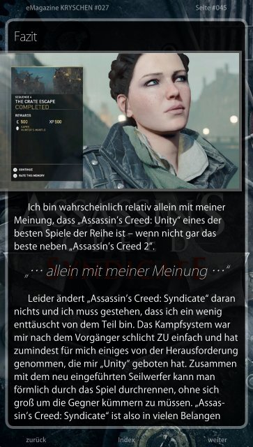 Inoffizielles PlayStation eMagazin KRYSCHEN #027