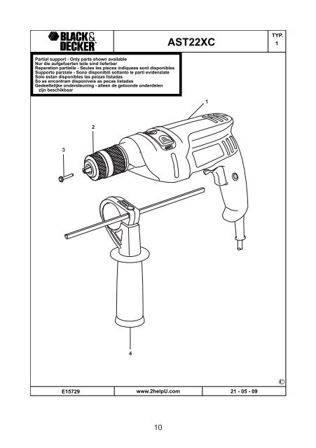 BlackandDecker Perceuse- Cd71re - Type 1 - Instruction Manual (Turque)