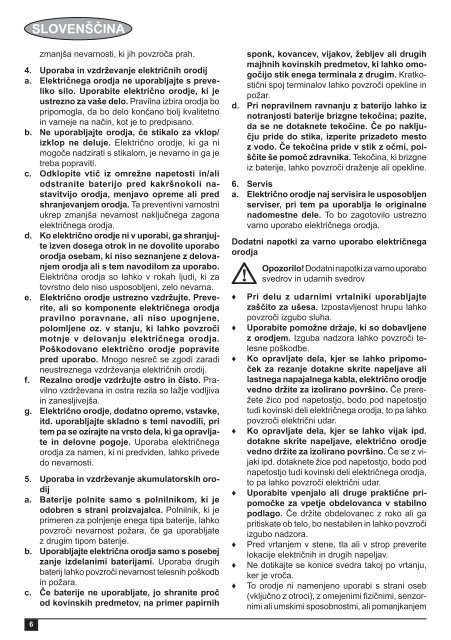 BlackandDecker Perceuse S/f- Epc146 - Type H1 - Instruction Manual (Balkans)