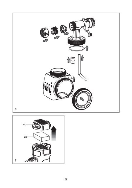 BlackandDecker Pistolet A Peindre- Hvlp200 - Type 1 - Instruction Manual (Tch&egrave;que)