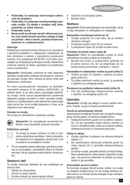 BlackandDecker Poncceuse Orbitale- Xta90ek - Type 3 - Instruction Manual (Balkans)