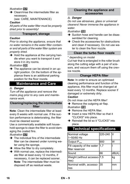 Karcher DS 6.000 - manuals