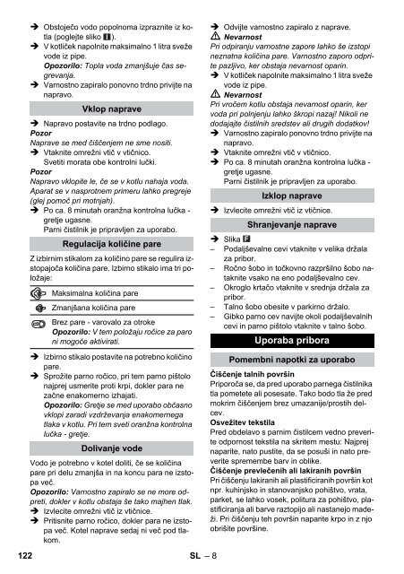 Karcher SC 1050 - manuals